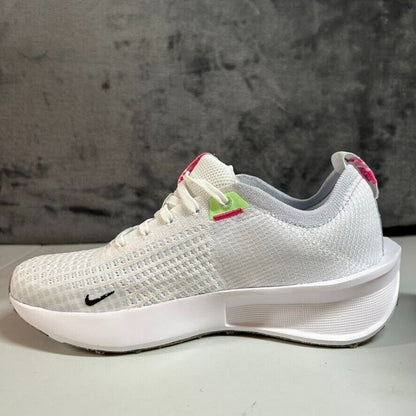 Nike Interact Run Running Shoes Lightweight Comfort Sneakers White Womens 6.5