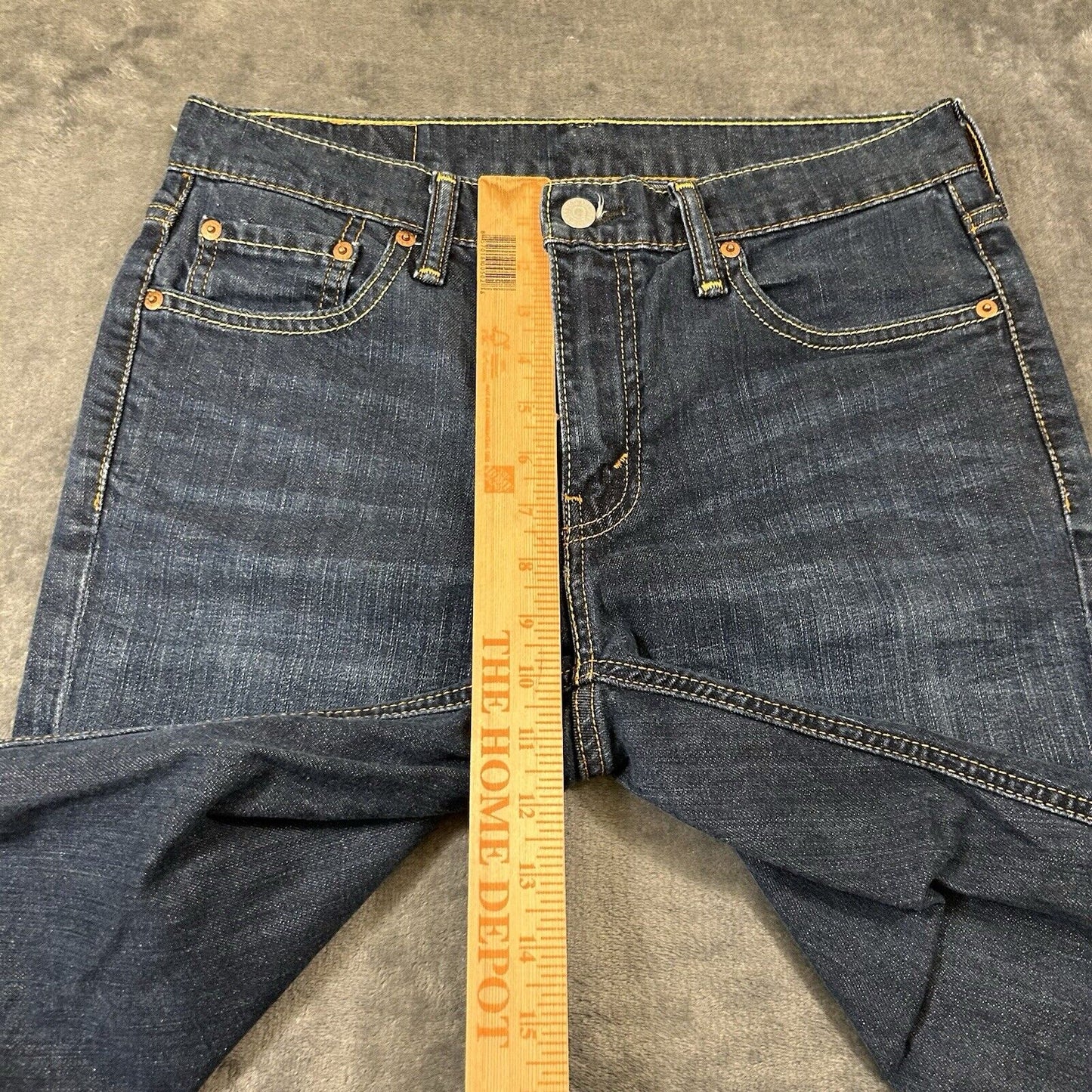 Levis 541 Jean Shorts Mens 30" Blue Denim Y2K Casual Outdoor Workwear Pockets