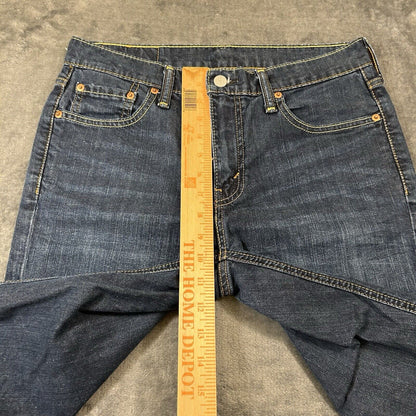 Levis 541 Jean Shorts Mens 30" Blue Denim Y2K Casual Outdoor Workwear Pockets