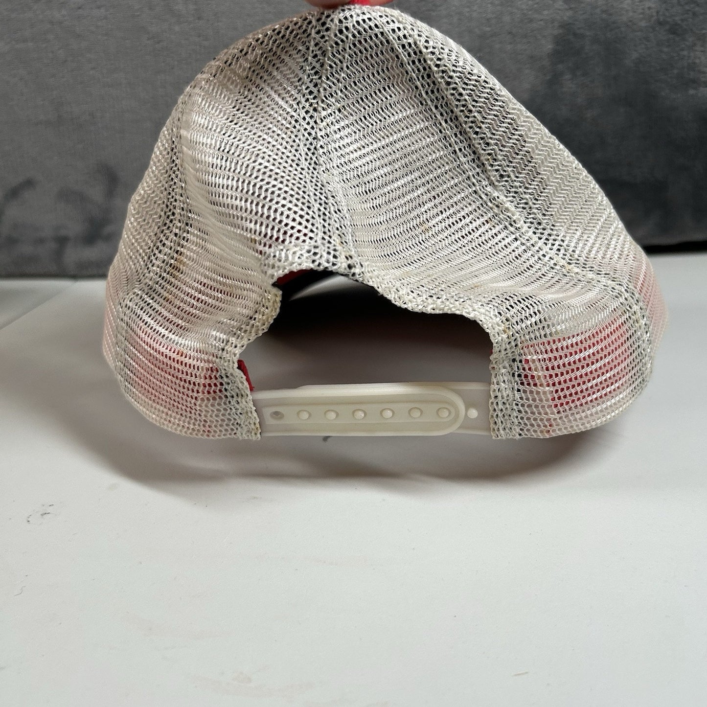 Berkley Trucker Hat Cap Mens Snapback Red White Catch More Fish Fishing Adjust