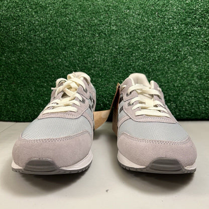 Asics Lyte Classic Mens 9 Gray Shoes Sneaker Athletic Suede Casual Comfort NEW