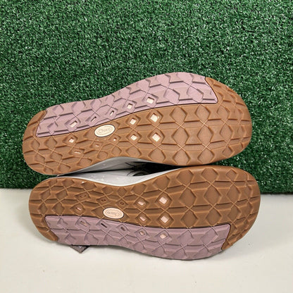 Chaco Odyssey All Terrain Sandals Women 9-9.5 Gray Purple Hiking Outdoor Comfort