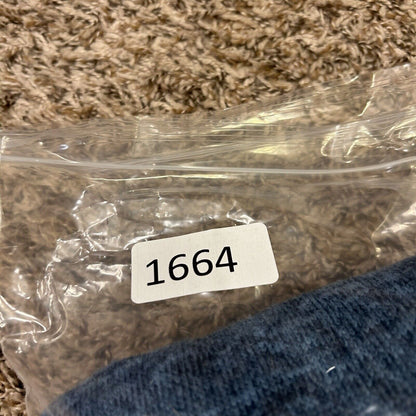 Eddie Bauer Fleece Sweater Mens XXL 2XL Blue Pullover Quarter Zip Outdoor