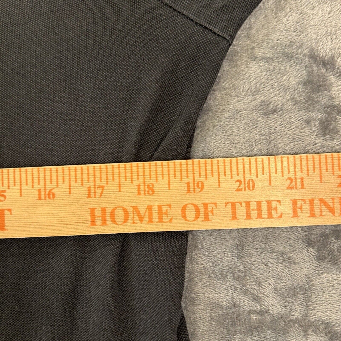 Polo Ralph Lauren Shirt Mens Medium Black Short Sleeve Pima Stretch Mesh Work