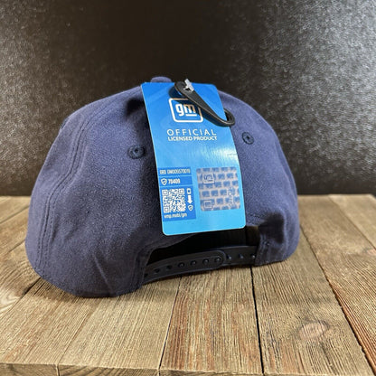 Chevrolet Camaro Baseball Hat Cap Mens Snapback Blue Z28 '74 Patch Rope NEW