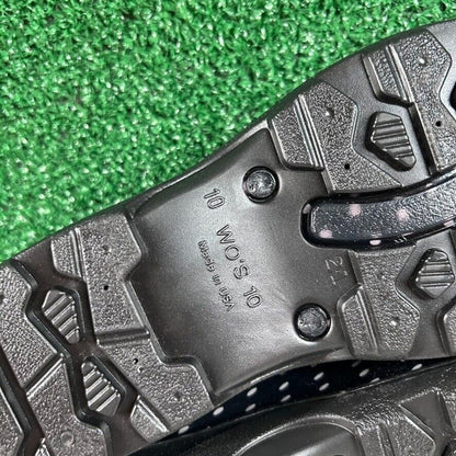 Sloggers Waterproof Garden Shoes Clogs Polka Dot Rain Shoe Black White Womens 10