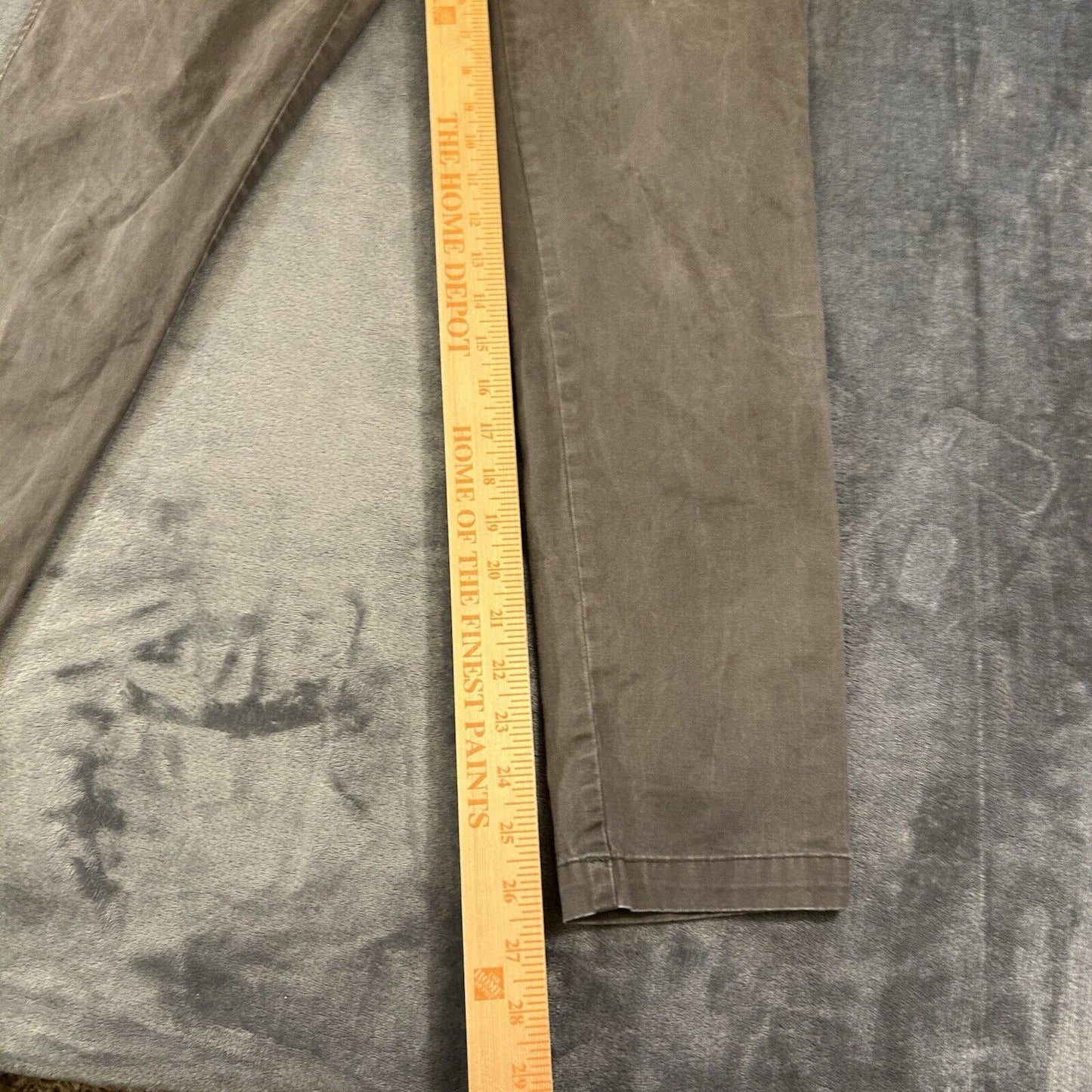 Banana Republic Pants Womens 0 30x27in" Gray Chino Flat Front Casual Stretch