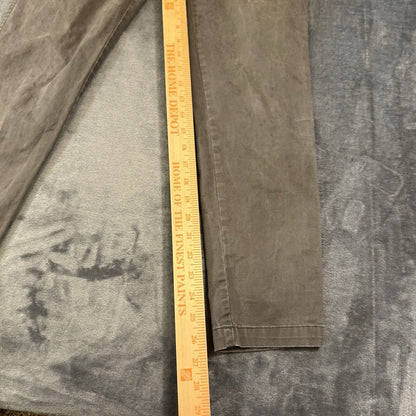 Banana Republic Pants Womens 0 30x27in" Gray Chino Flat Front Casual Stretch