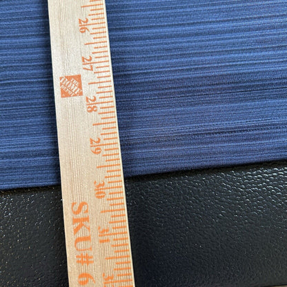 Fila Golf Polo Shirt Mens XXL 2XL Navy Striped Golf Athletic Fit Short Sleeve