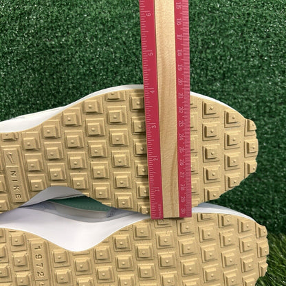 Nike Waffle Debut Mens 9.5 Blue White Leather Shoes Sneakers Casual Athletic NEW