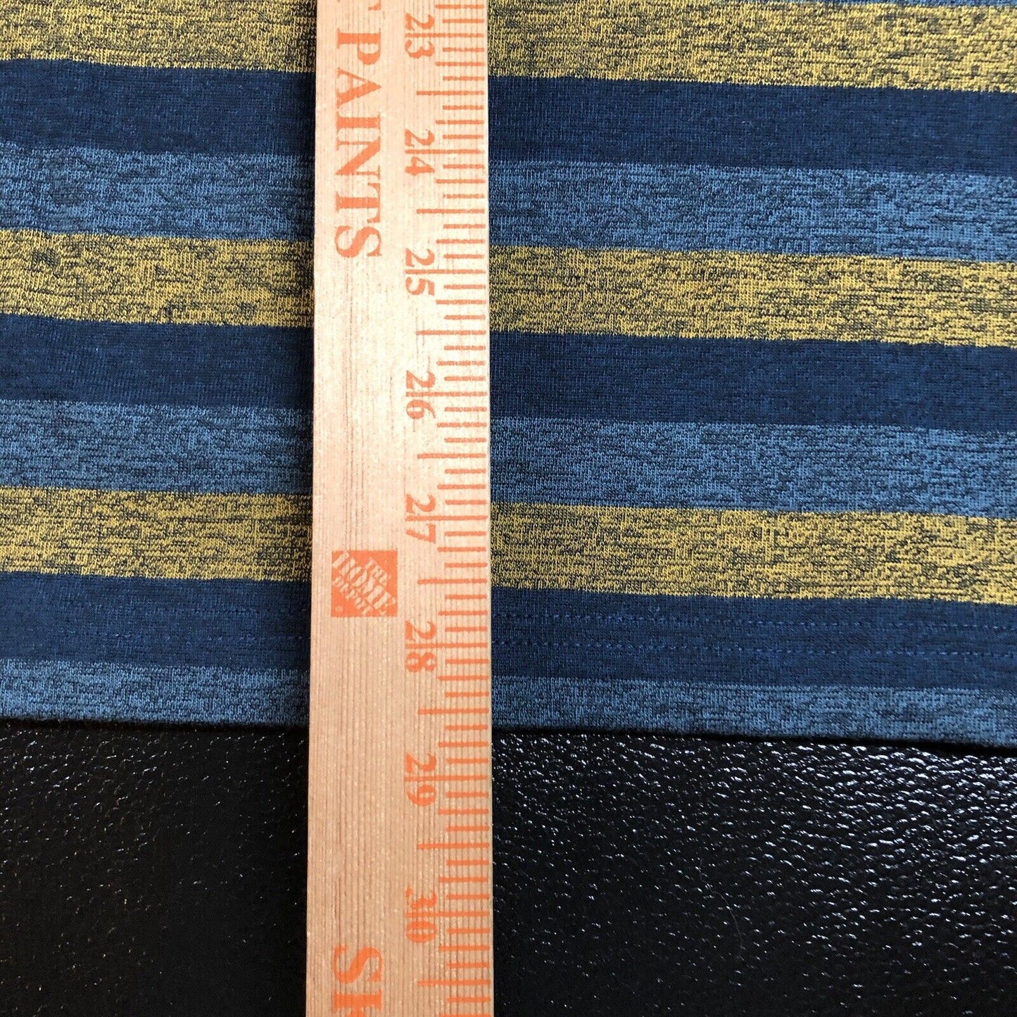 Penguin Munsingwear Shirt Mens Extra Large Blue Yellow Striped Heritage Slim New