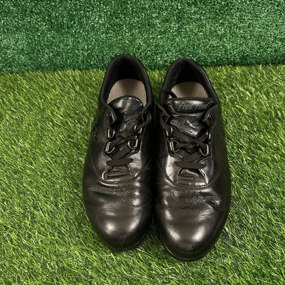 SAS Free Time Womens 9 Black Leather Shoes Sneaker Athletic Walking Comfort