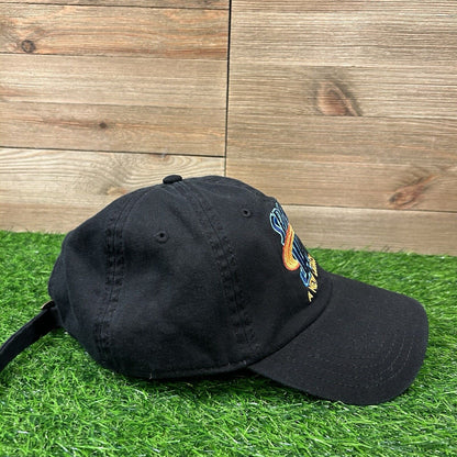 Space Jam Hat Cap Mens Black Strapback Golf Cartoon Adjustable Logo Warner Bros