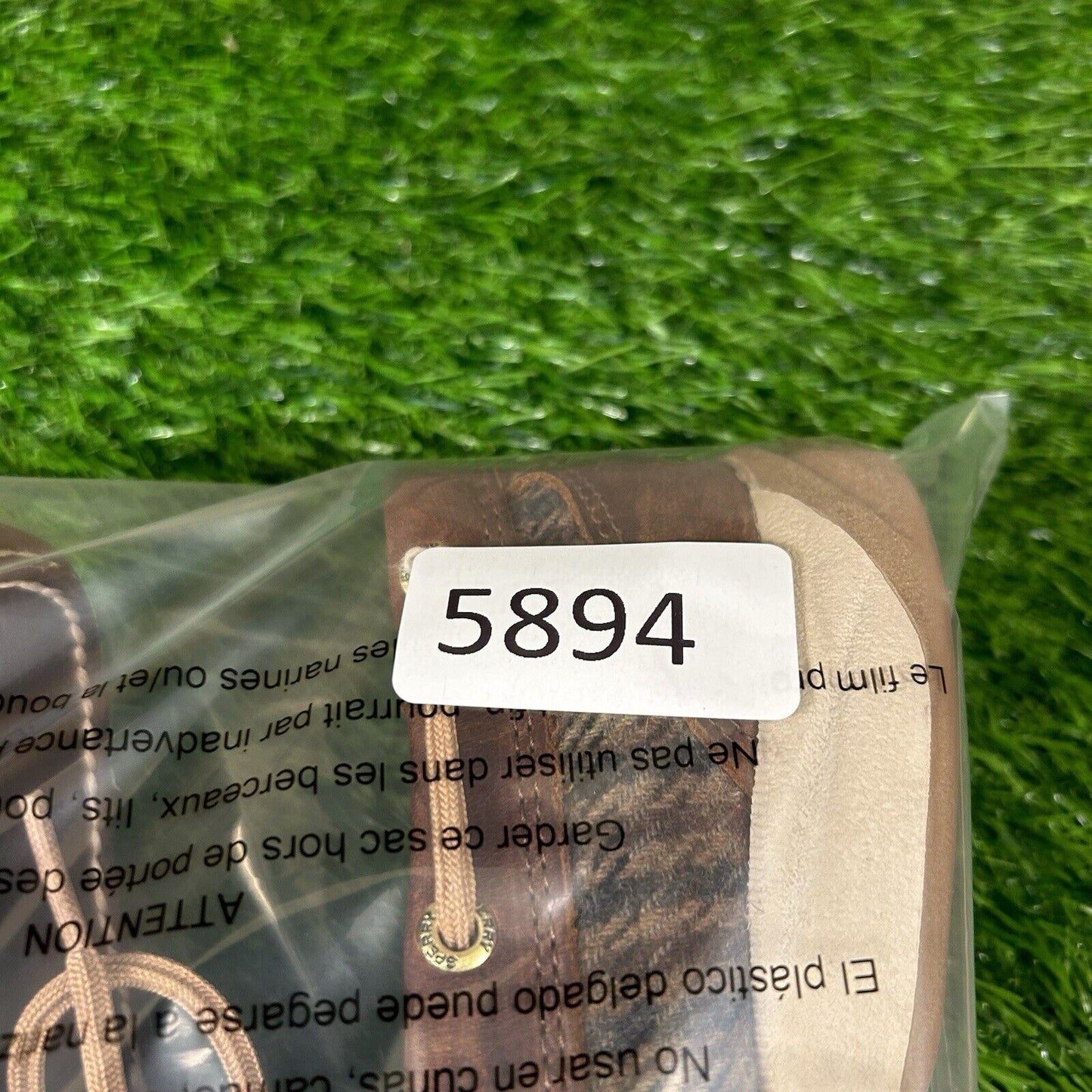 Sperry Top Sider Loafers Womens 10 M Brown Leather Boat Shoes Wool Casual 2 Eye