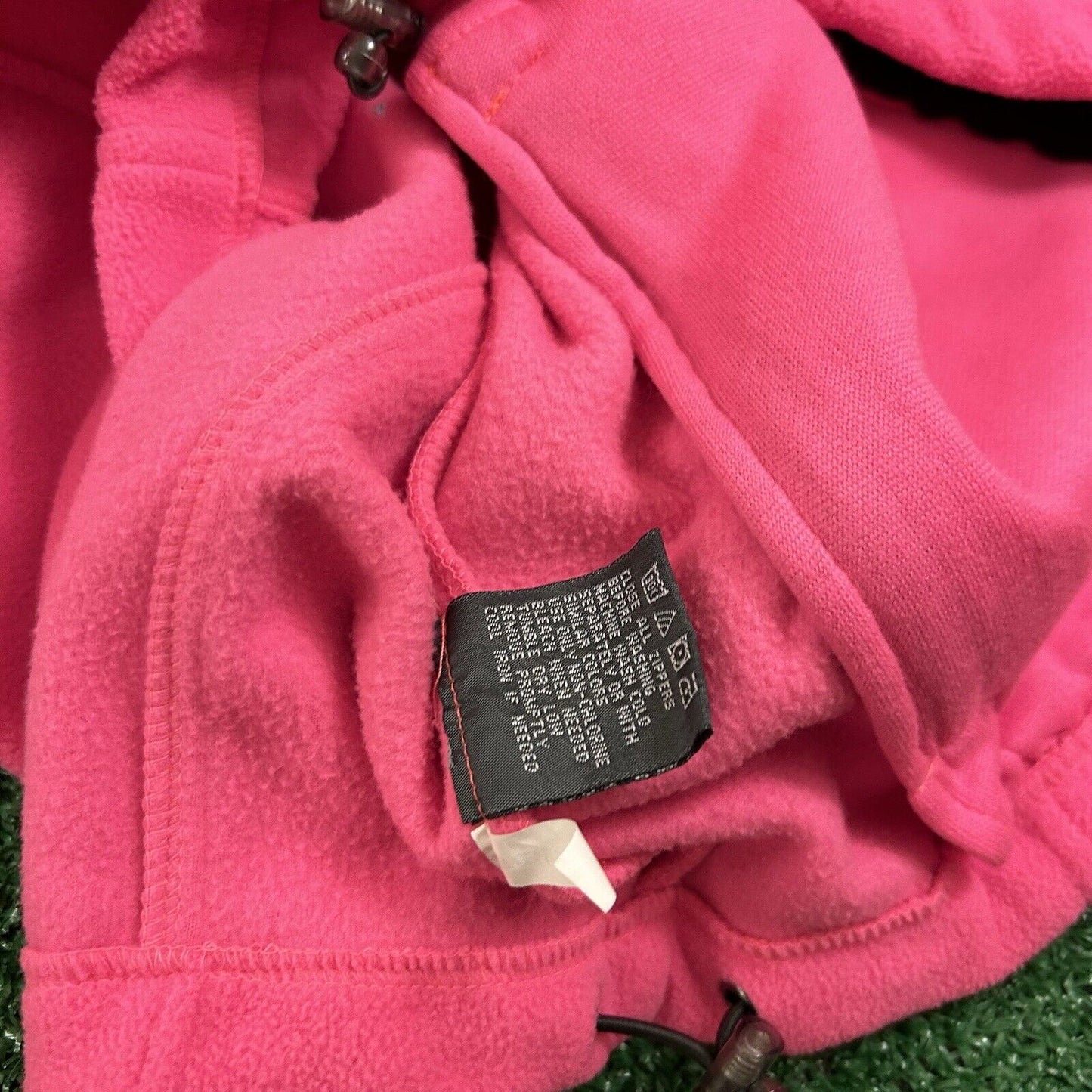 New Balance Sweater Womens Medium Pink Full Zip Fleece Sweatshirt Outdoor Comfy