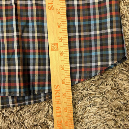 Bobby Jones Shirt Mens Large Multicolor Plaid Button Up Long Sleeve Casual