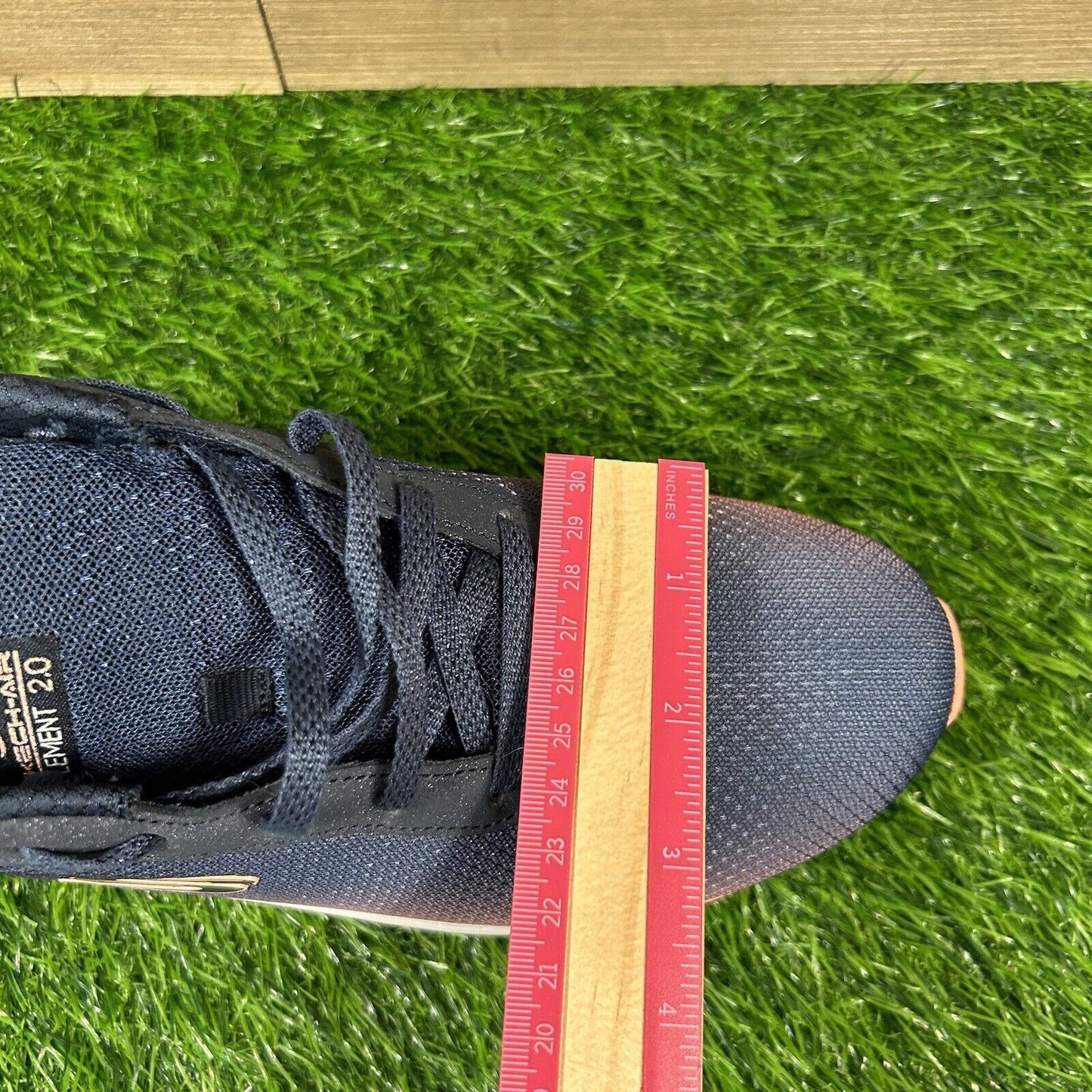 Skechers Air Element 2.0 Womens 10 Blue Coral Shoes Sneaker Athletic Running