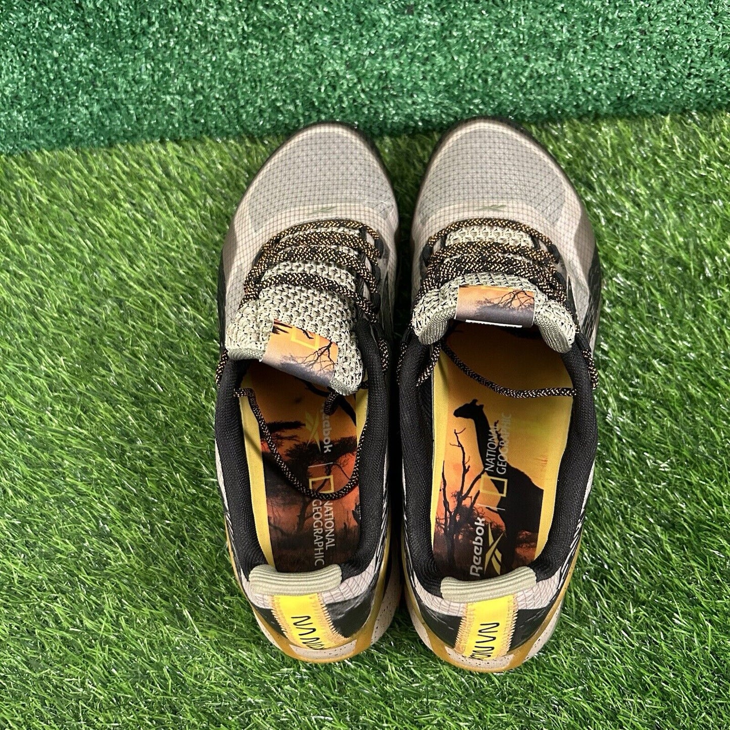 Reebok Nano X1 Mens 12 Brown Black Shoes Sneaker Athletic National Gegraphic