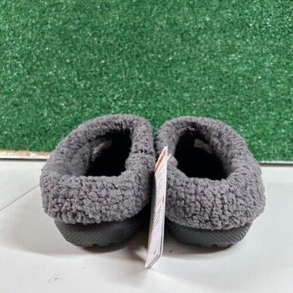 Crocs Classic Blitzen IV Lined Clog Fuzzy Fur Slip On Comfort Black Womens 7 New