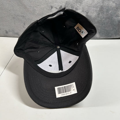 Fedex Ground Baseball Hat Cap Mens Strap Back Black White Employee Curved Brim