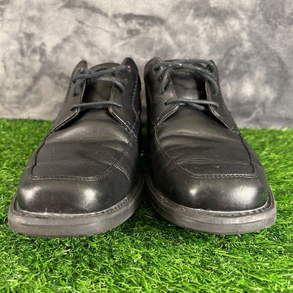 Rockport Oxfords Mens 12 M Black Dress Shoes Leather Lace Up Stability Comfort