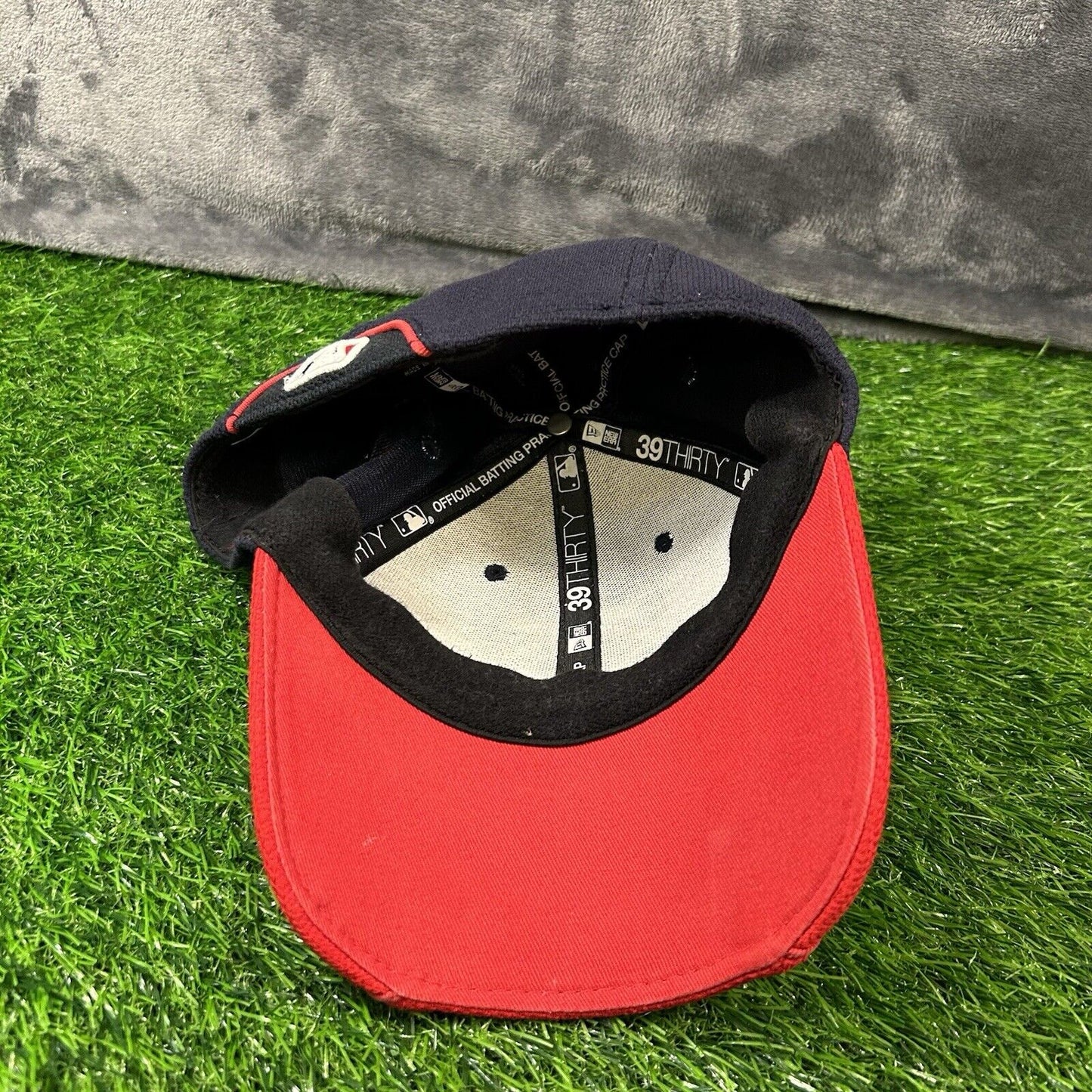 Minnesota Twins Hat Cap Mens Medium Large Navy Red New Era Batting Practice MLB