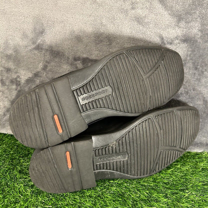 Rockport Oxfords Mens 12 M Black Dress Shoes Leather Lace Up Stability Comfort