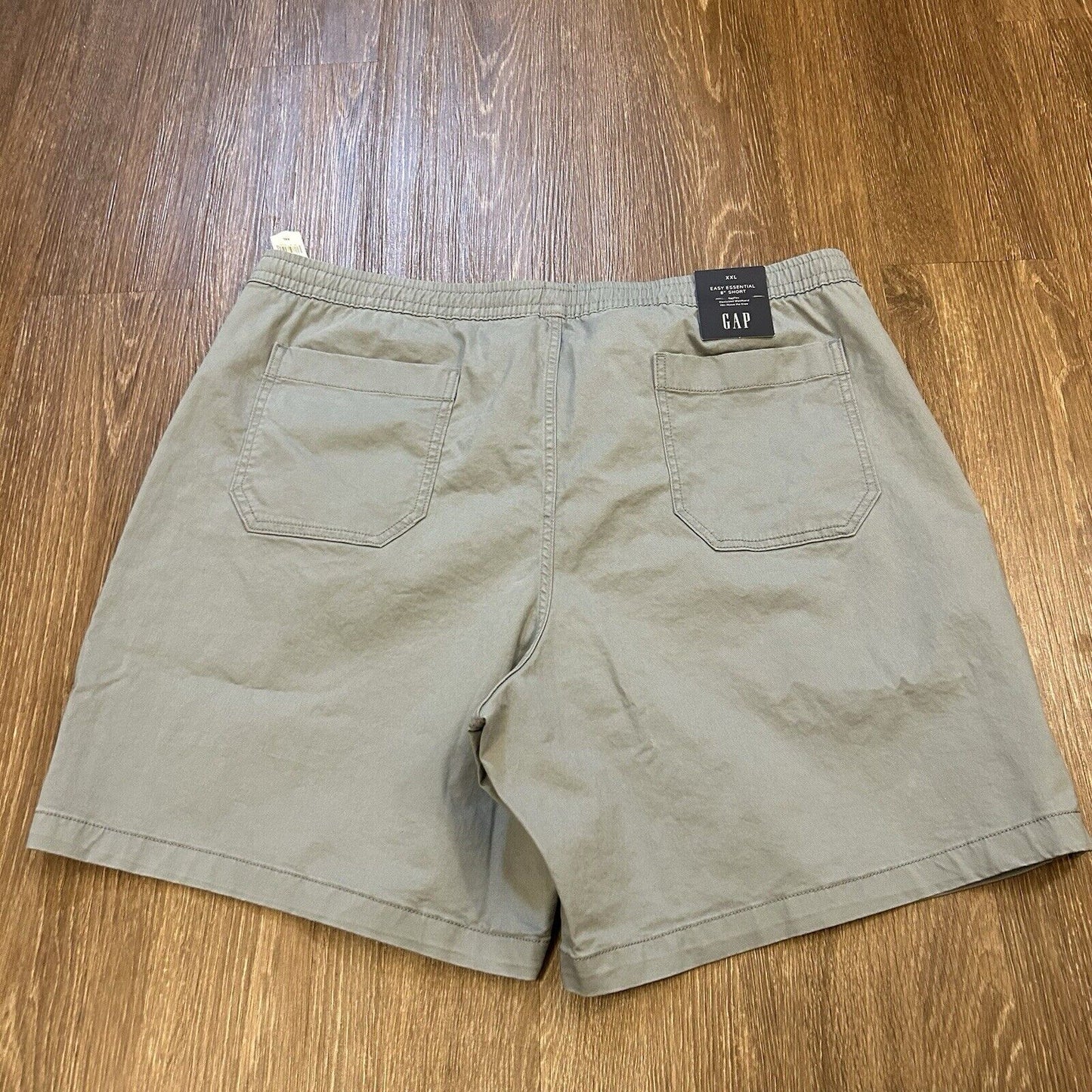 Gap Easy Essential Chino Shorts Mens XXL 2XL 41" Green/Gray 8" Short Comfort NEW