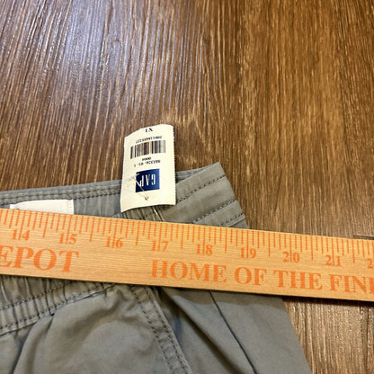 Gap Easy Essential Chino Shorts Mens Extra Large 38" Green/Gray 8" Short NEW