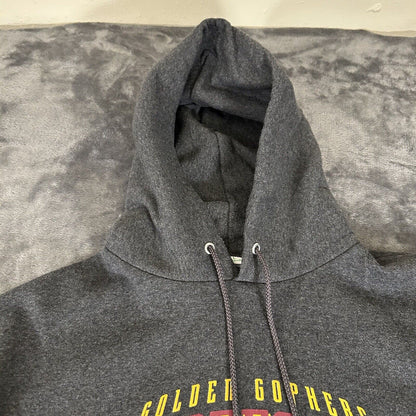 Champion Minnesota Gophers Sweater Mens Large Gray Hoodie Pullover Sweatshirt