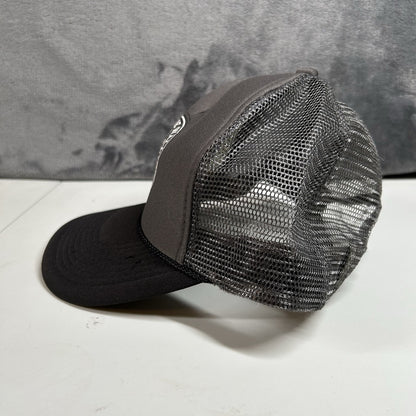 Vans Trucker Hat Cap Snapback Gray Black Foam Skater Y2K Otto Adjustable Mens