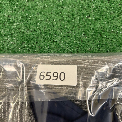 Minnesota Twins Sweater Mens Large Gray Pullover 1/4 Zip Sweatshirt Majestic