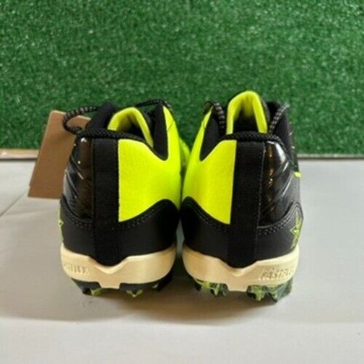 Nike Alpha Huarache 4 Baseball Cleats Keystone 4 Black Lime Mens 11.5 FV6098-001