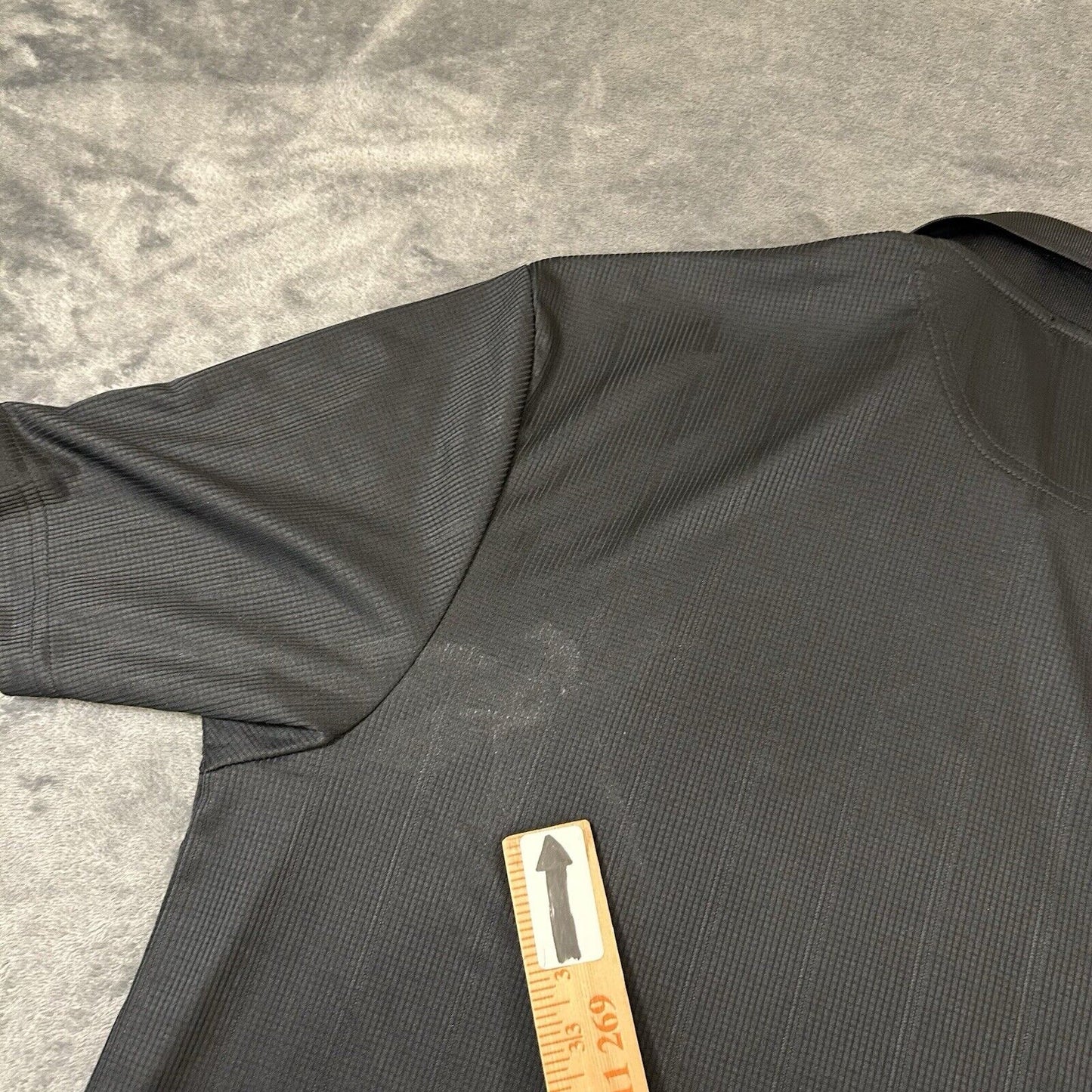 Port Authority Polo Shirt Mens Extra Large Black Short Sleeve Golf Casual