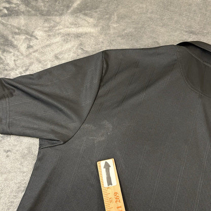 Port Authority Polo Shirt Mens Extra Large Black Short Sleeve Golf Casual