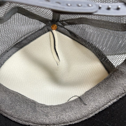 Vans Trucker Hat Cap Snapback Gray Black Foam Skater Y2K Otto Adjustable Mens