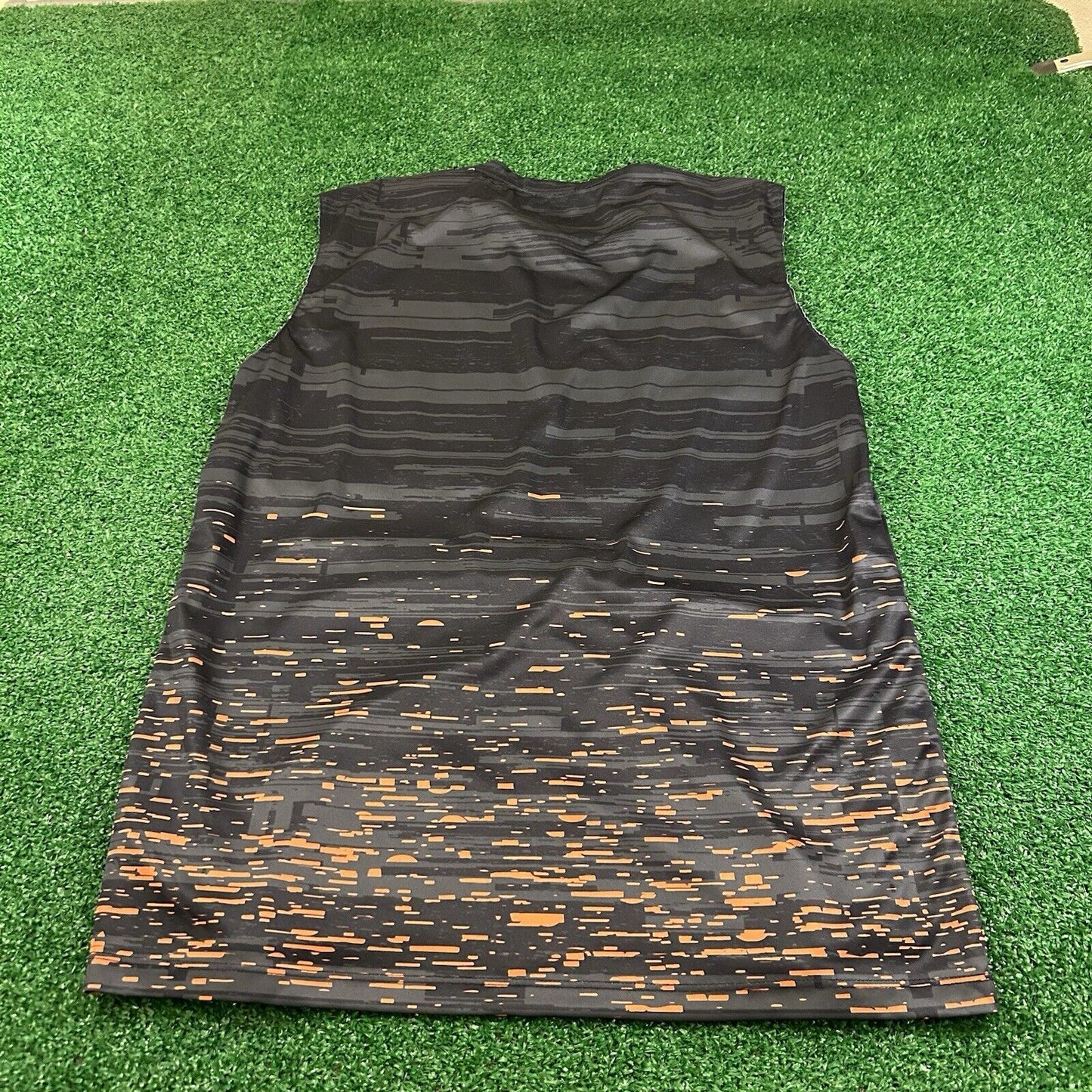 Chicago Bears Tank Top Mens Large Navy Gray Sleeveless Shirt Athletic New Era