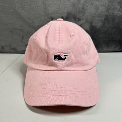 Vineyard Vines Baseball Hat Cap Womens Pink Blue Whale Preppy Outdoor Adjustable