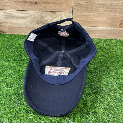 Minnesota Twins Hat Cap Mens Navy Strapback Paul & Minnie Big Logo Dairy Queen