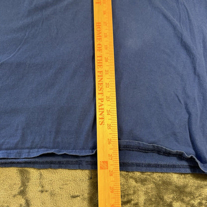 Chicago Cubs Shirt Mens XXL 2XL Blue Red Short Sleeve Baez MLB Baseball Majestic