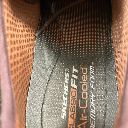 Skechers Porter Elden Oxford Mens 13 Brown Shoes Sneakers Suede Leather Casual