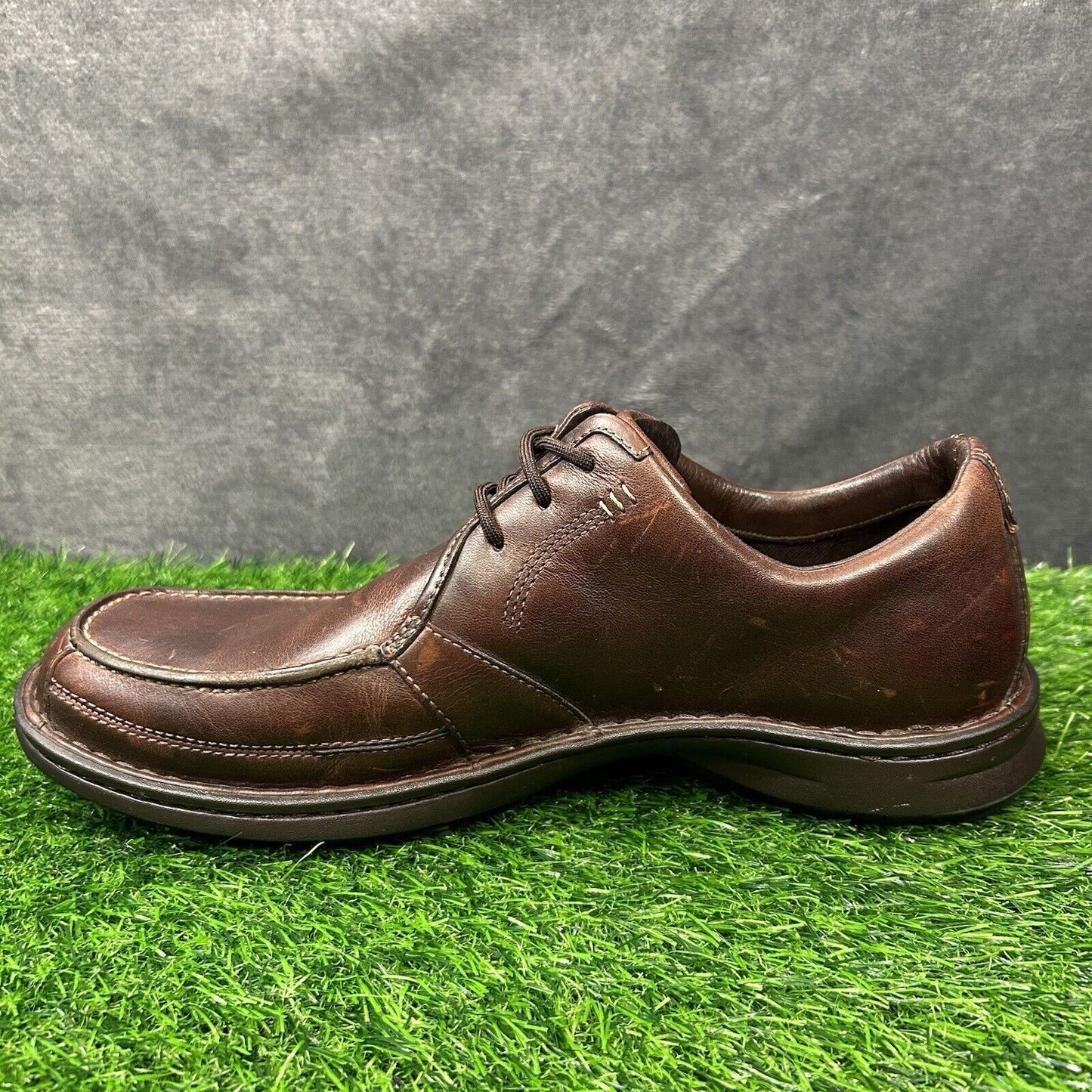 Timberland Smart Oxfords Mens 11 M Brown Dress Shoes LEather Lace Up Casual Work