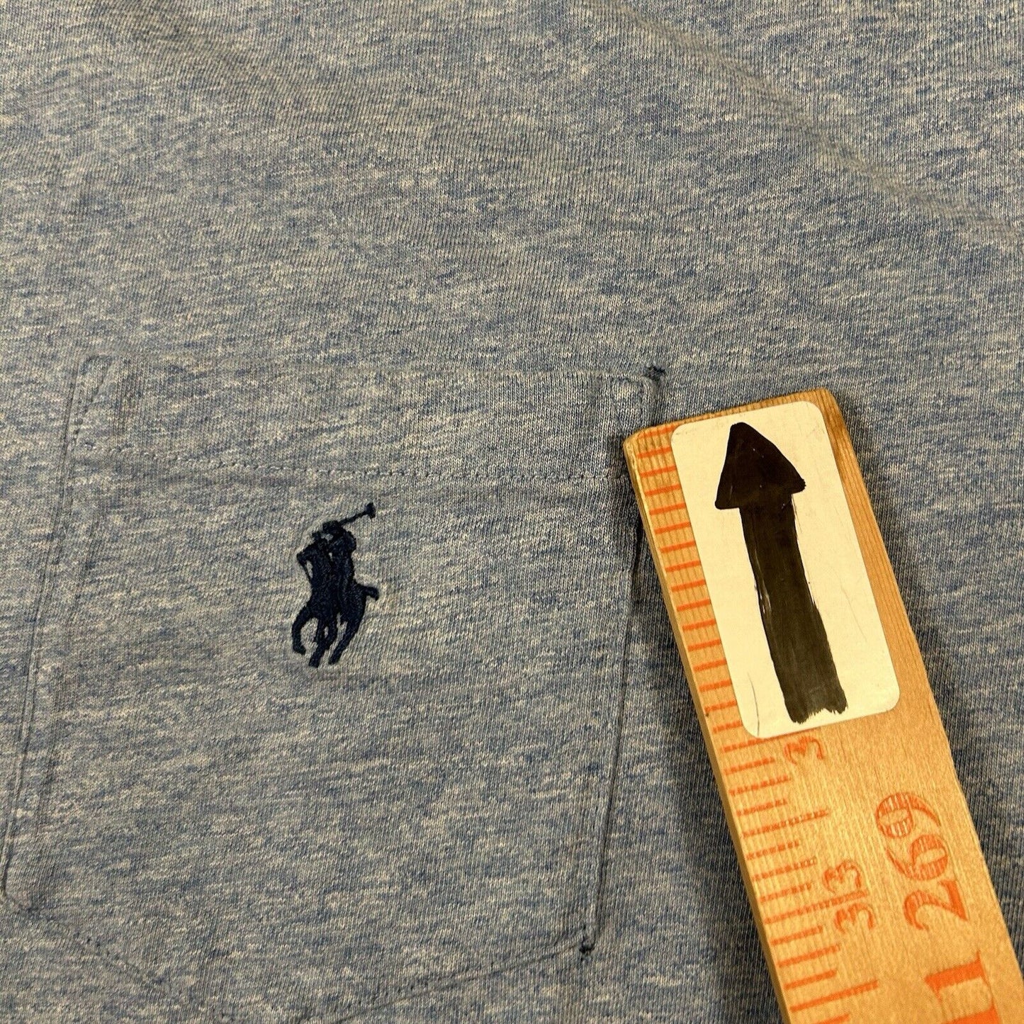 Polo Ralph Lauren Shirt Mens Extra Large Blue Short Sleeve Pocket T-Shirt Casual