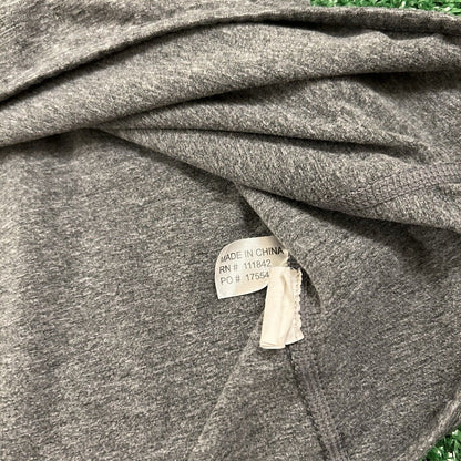 Minnesota Wild Sweater Mens Extra Large Gray Pullover Sweatshirt 1/4 Zip NHL