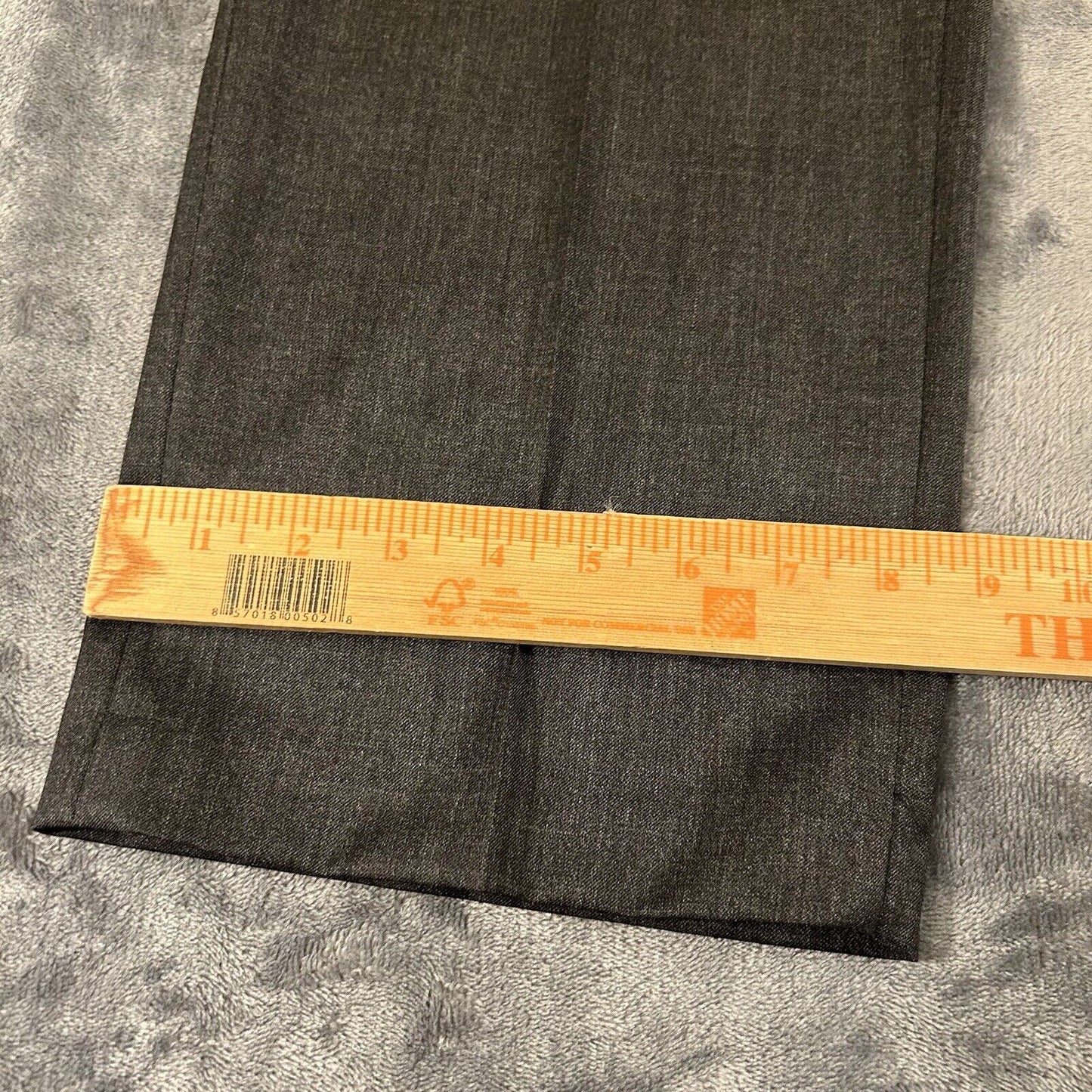 Banana Republic Dress Pants Mens 36x30 Gray Slacks Work Wool Tailored Slim Fit