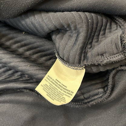 Nike Sweater Womens Extra Small Navy Ribbed Cropped Oversized Sweatshirt Hoodie