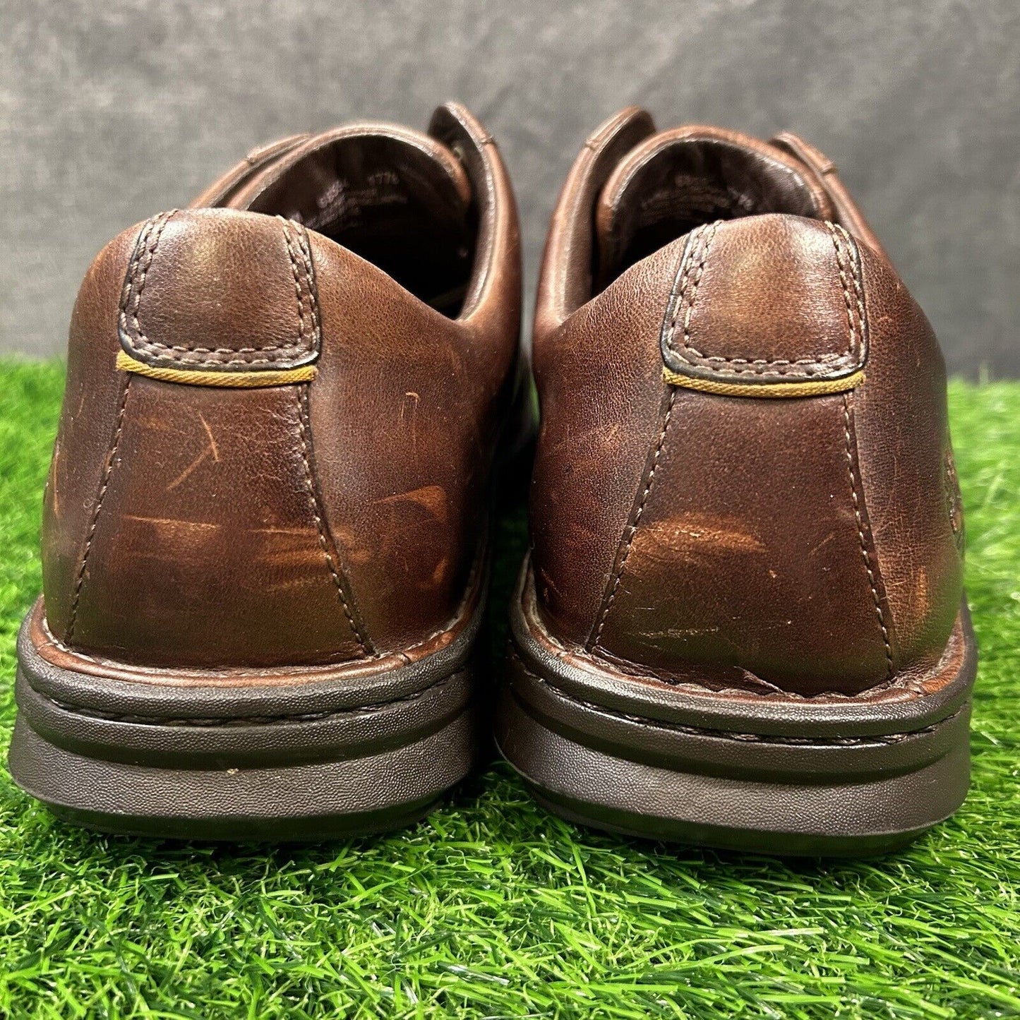 Timberland Smart Oxfords Mens 11 M Brown Dress Shoes LEather Lace Up Casual Work