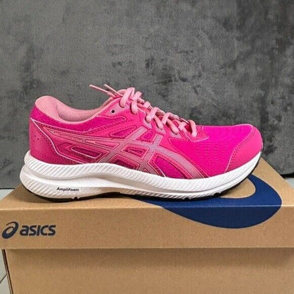 Asics Gel Contend 8 Hot Pink Sneakers Shoes Athletic Running Womens 6.5 New