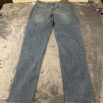 Lee Extreme Motion MVP Jeans Mens 34x36" Blue Relaxed Straight Denim Pants New