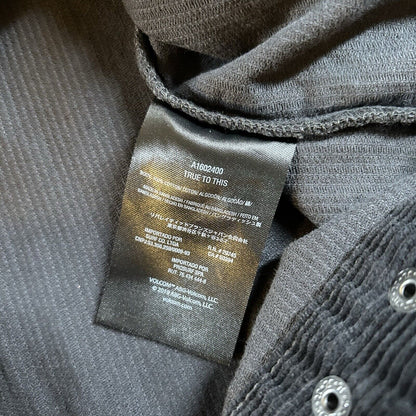 Volcom Halecrest Corduroy Jacket Mens Small Black Full Zip Trucker Outdoor NEW